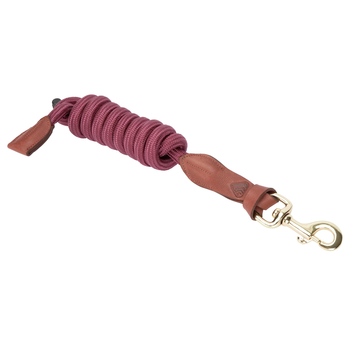 Shires Velociti Lusso Leather Lead Rope