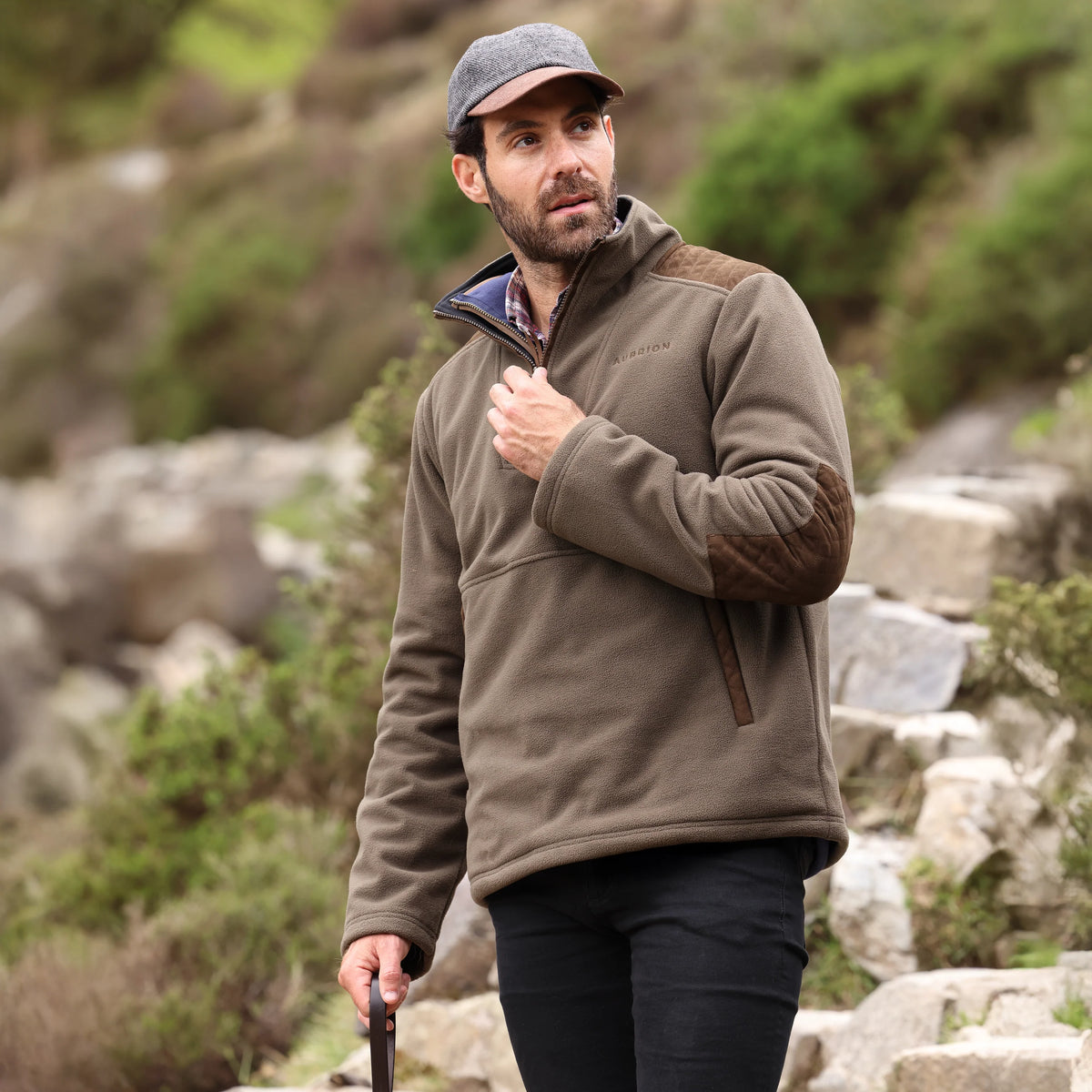 Shires Aubrion Heritage Quarter Zip Fleece - Unisex
