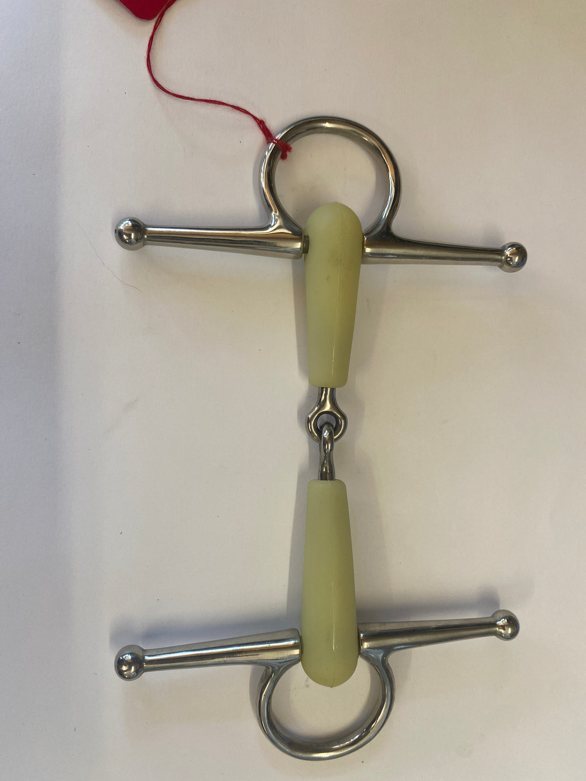 Happy mouth full cheek single joint snaffle bit 4.5”