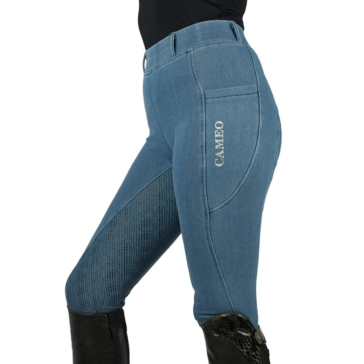 Cameo Equine Performance Denim Riding Tights