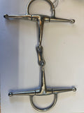 full cheek French link snaffle bit