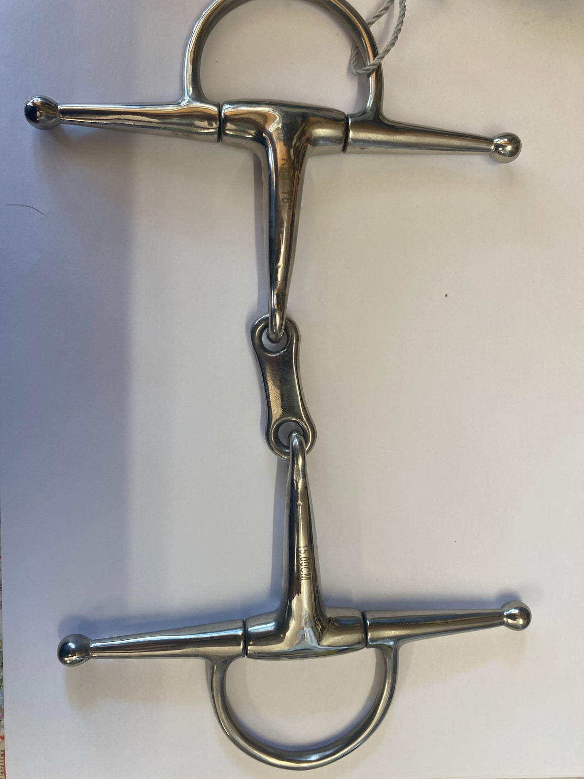 full cheek French link snaffle bit
