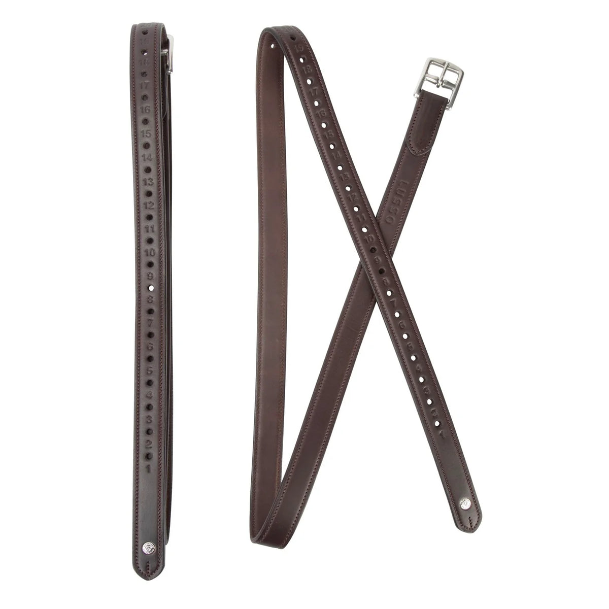 Shires Velociti Lusso Non Stretch Stirrup Leathers
