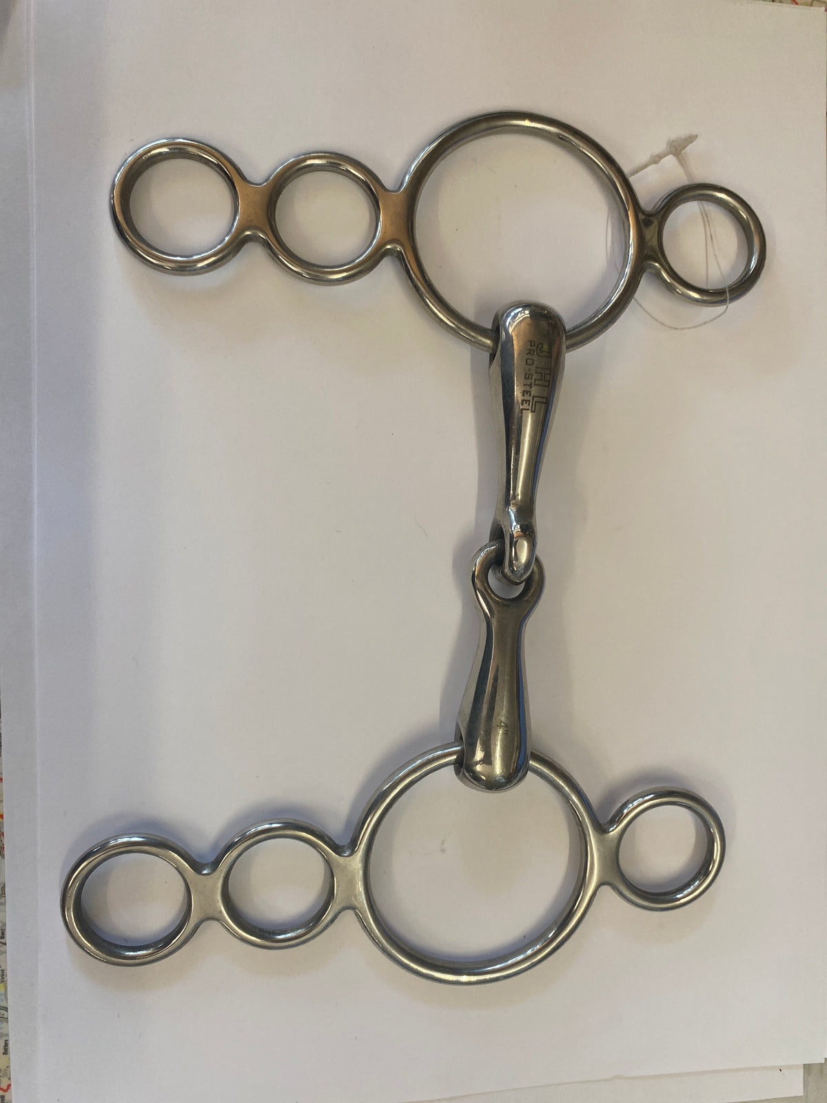 JHL 3 ring snaffle single joint Dutch gag 4”&6”