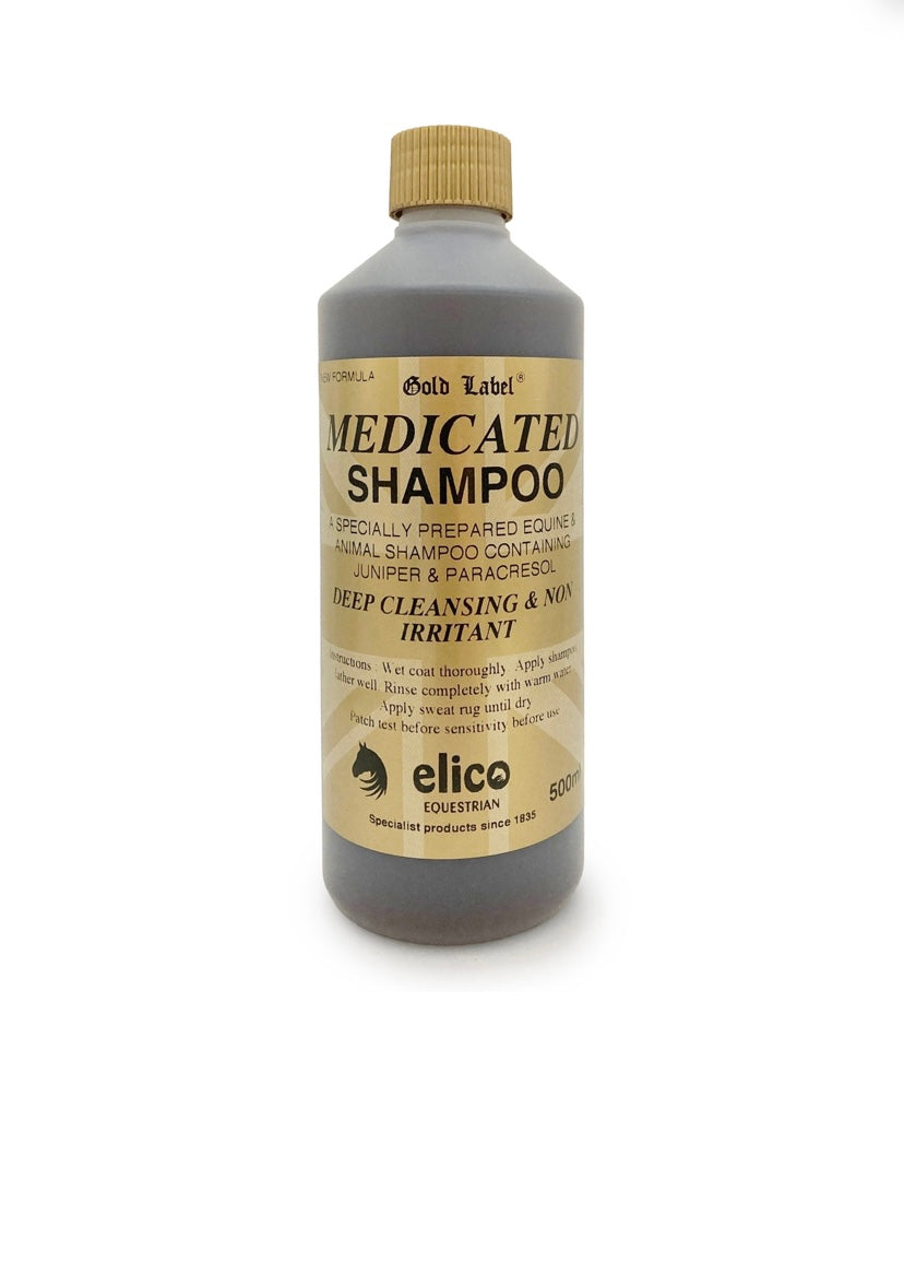 Gold Label medicated shampoo