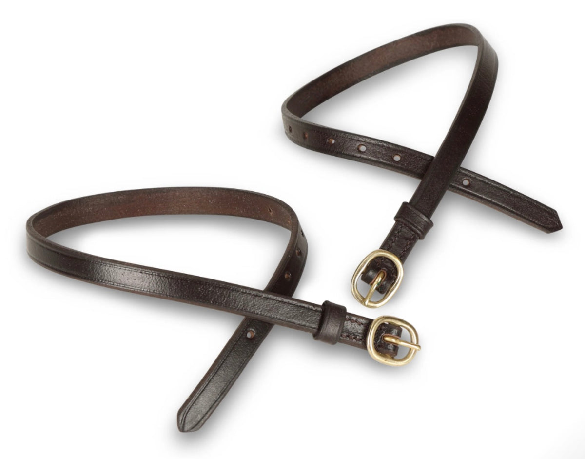 Shires Velociti Gara Leather Spur Straps