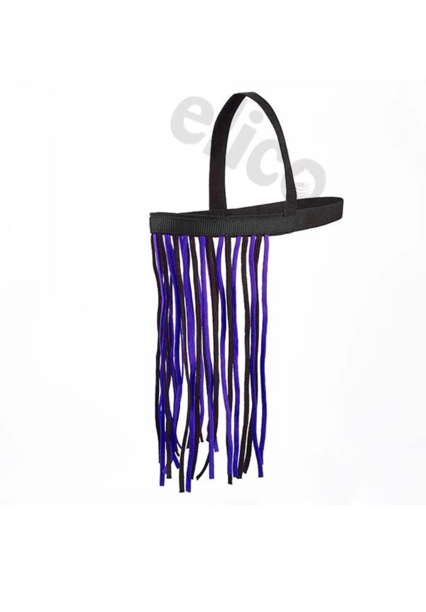Elico Fulford Elasticated Fly Fringe red and blue