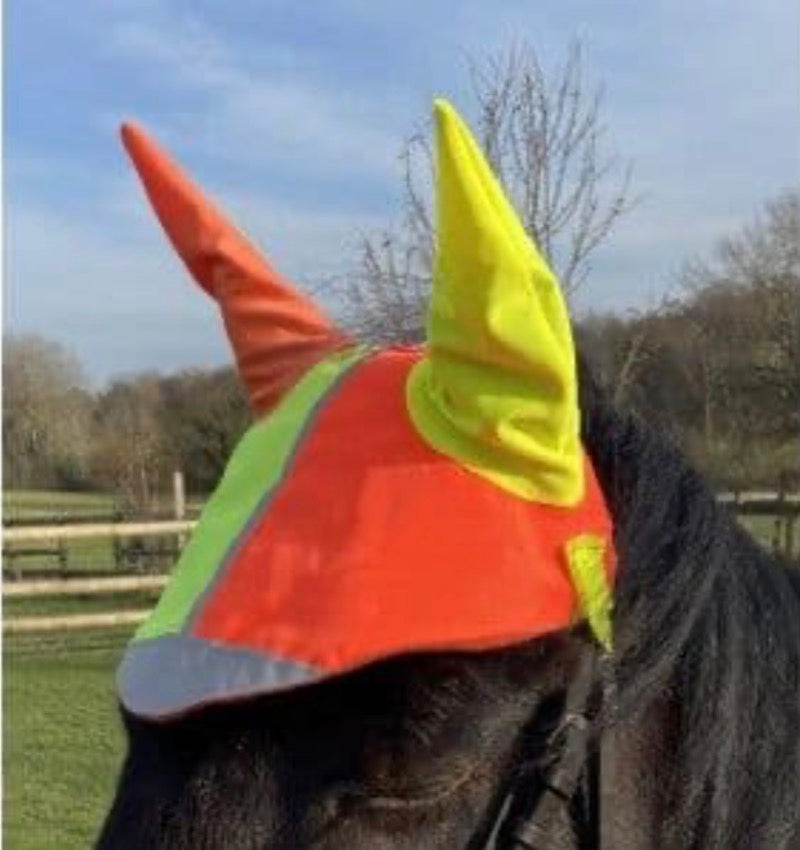 Spartan Equestrian Hi Vis Ear Bonnet