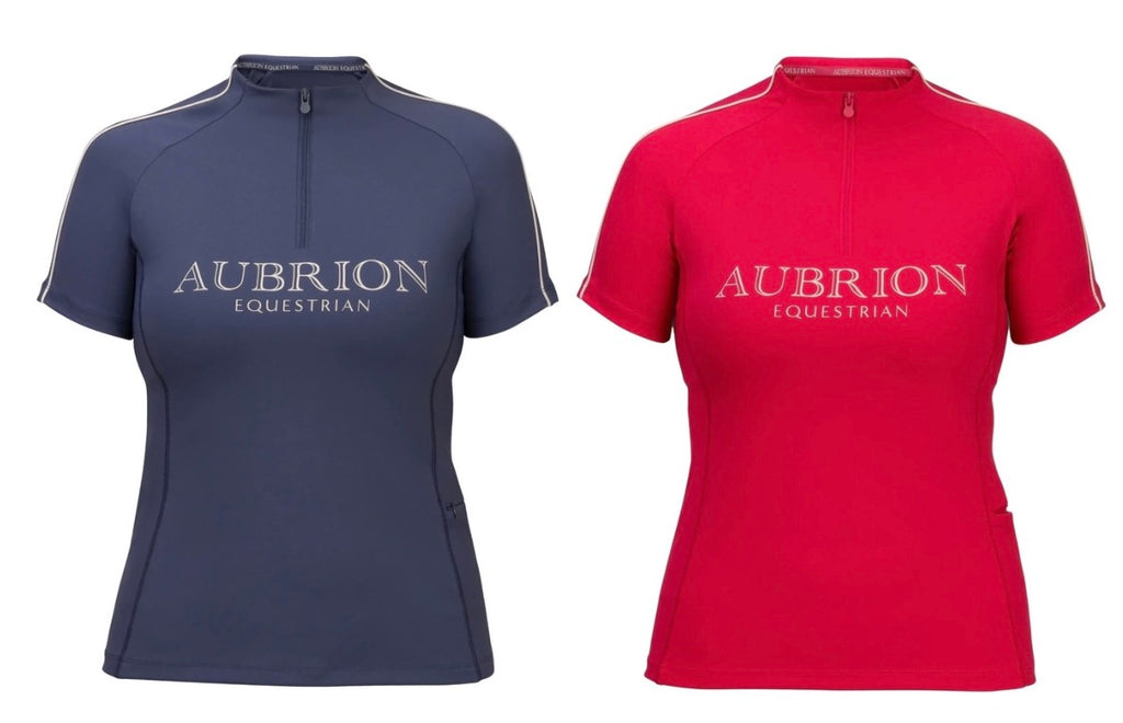 Shires Aubrion Equestrian Short Sleeve Base Layer