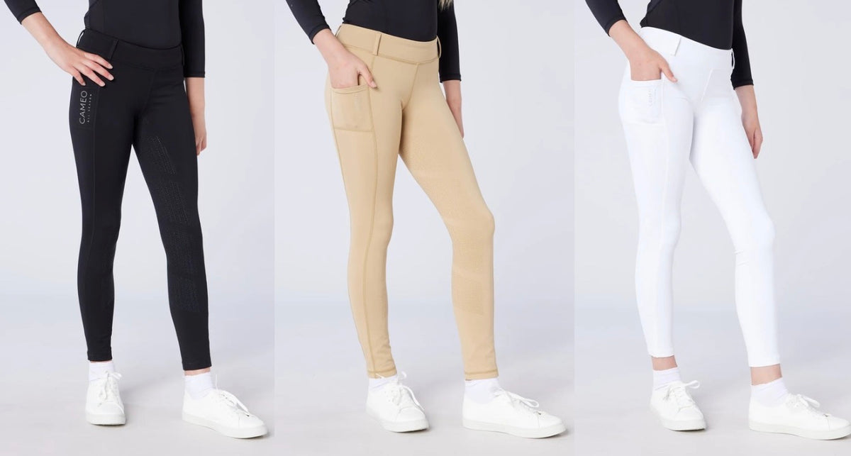 Cameo Equine Junior All Season Riding Tights