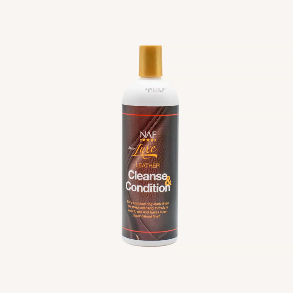 NAF Sheer Luxe Leather Cleanse & Condition