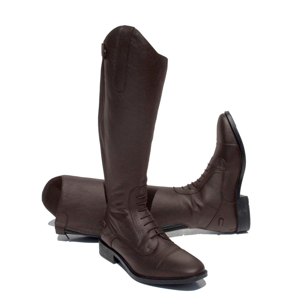 Rhinegold Luxus Leather Long Riding Boots