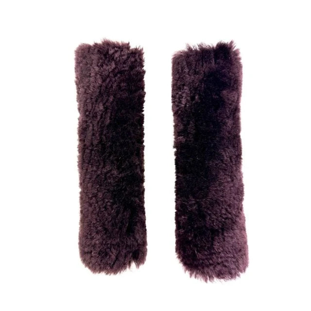 Cameo Equine Lambswool French Blinkers/Cheekpieces