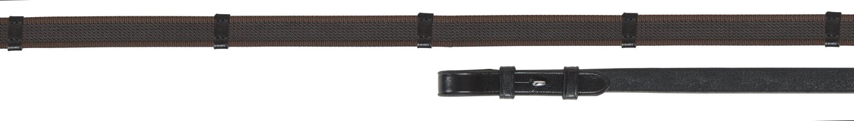 Shires Velociti Gara Continental Rubber Grip Reins