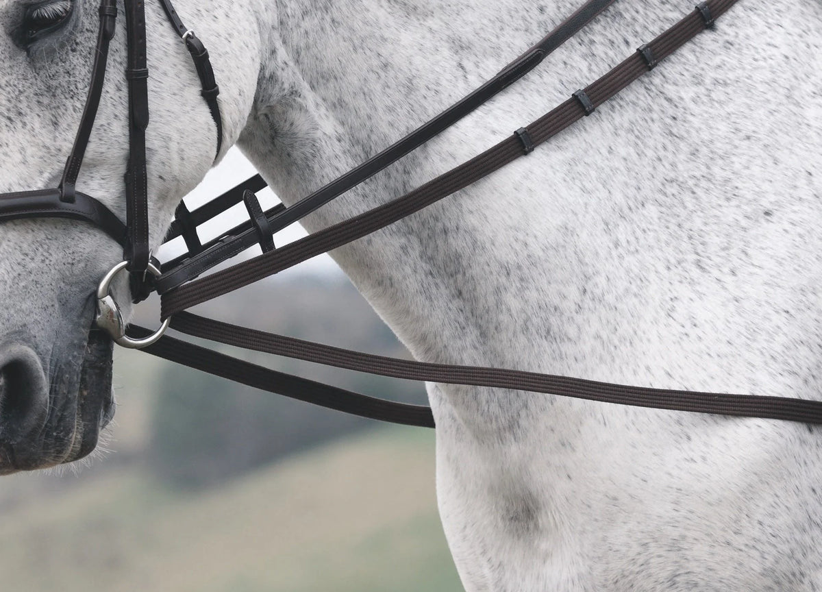 Shires Velociti Gara Cotton Web Draw/Running Reins