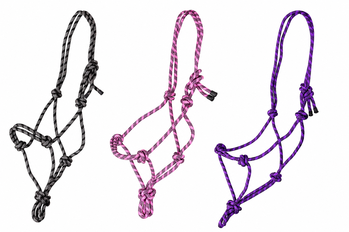 Shires Rope Control Headcollar Onesize