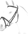 Equipe Emporio Plain Raised Flash Padded Bridle