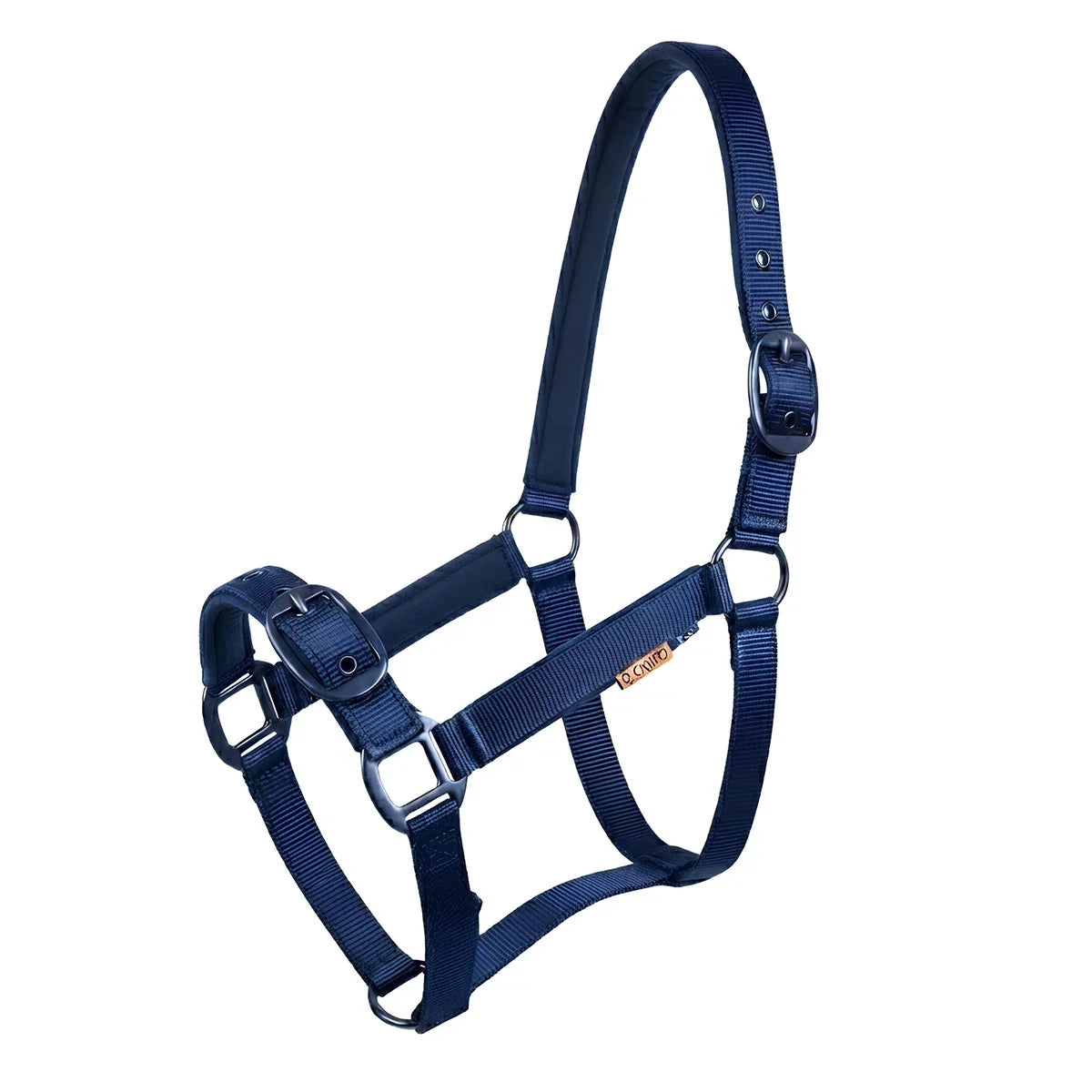 Cameo Equine Suede Padded Headcollar