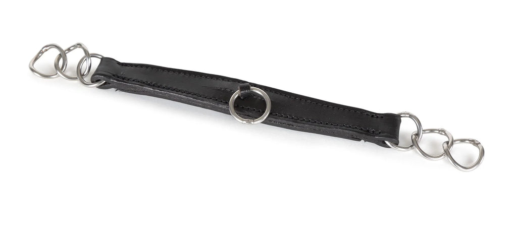 Shires Velociti Gara Leather Curb Chain