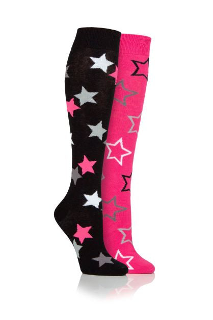 Storm Bloc Equestrian Children’s Knee High Socks - 2 pack