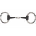 Shires Equikind + peanut link lozenge eggbutt rubber bit