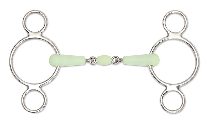 Shires Equikind peanut lozenge 2 two ring gag