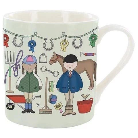 Emma Lawrence Designs Fine China Welly Wearers Mug