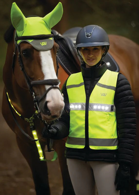 Woof wear LED hi vis riding vest