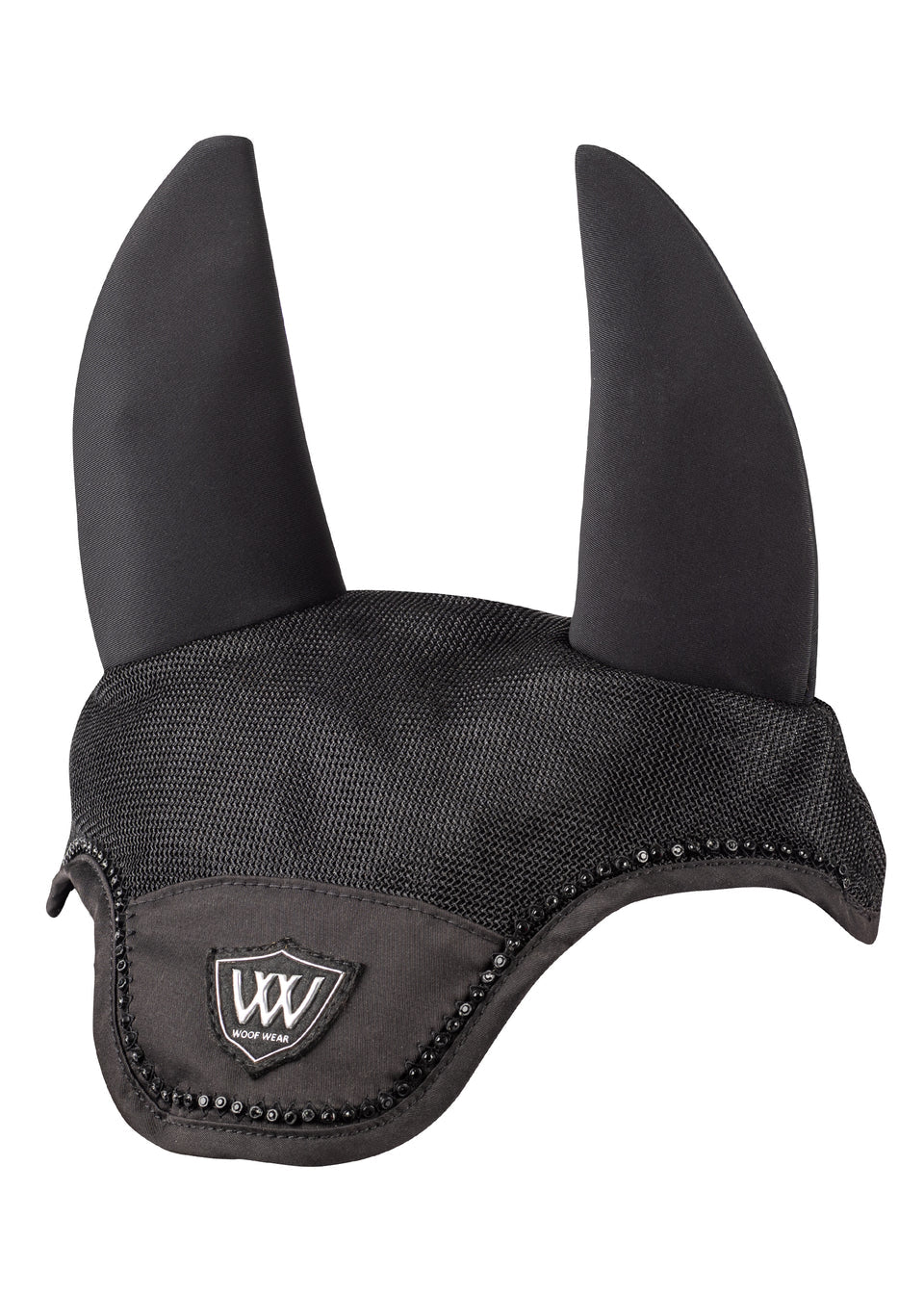 Woof wear noise cancelling fly veil