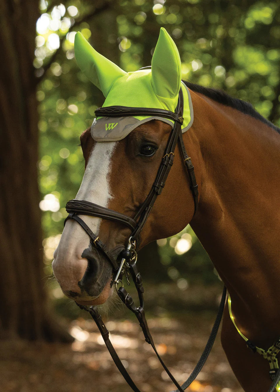 Woof wear noise cancelling fly veil Hi Vis