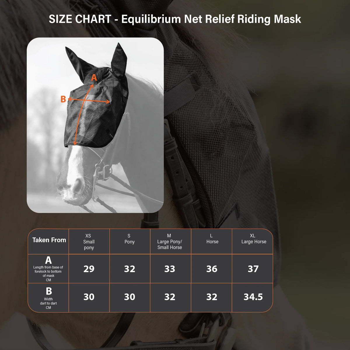 Net Relief Riding Mask equilibrium