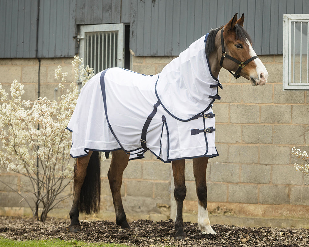 Rhinegold Fly Rug With detachable Neck Cover