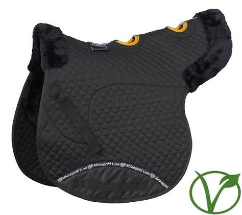 Rhinegold lux fur vented numnah