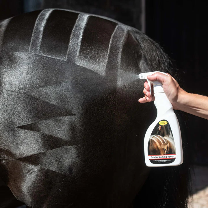Smart grooming quarter marking spray