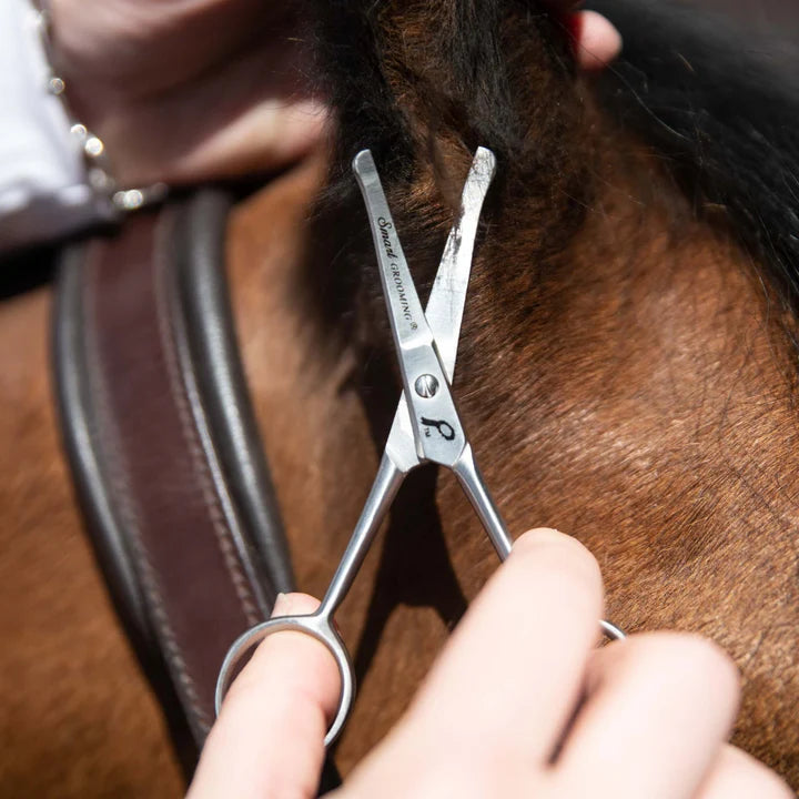 Smart grooming curved safety scissors 4.5” - 11cm