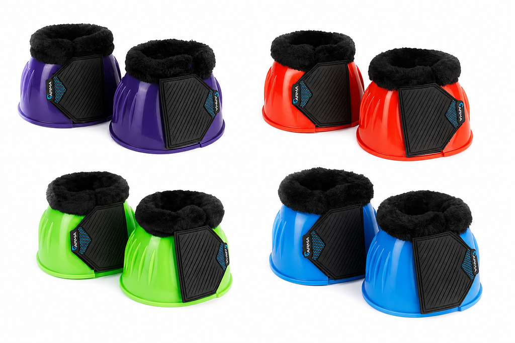 Arma Gloss fleece topped Over reach boots