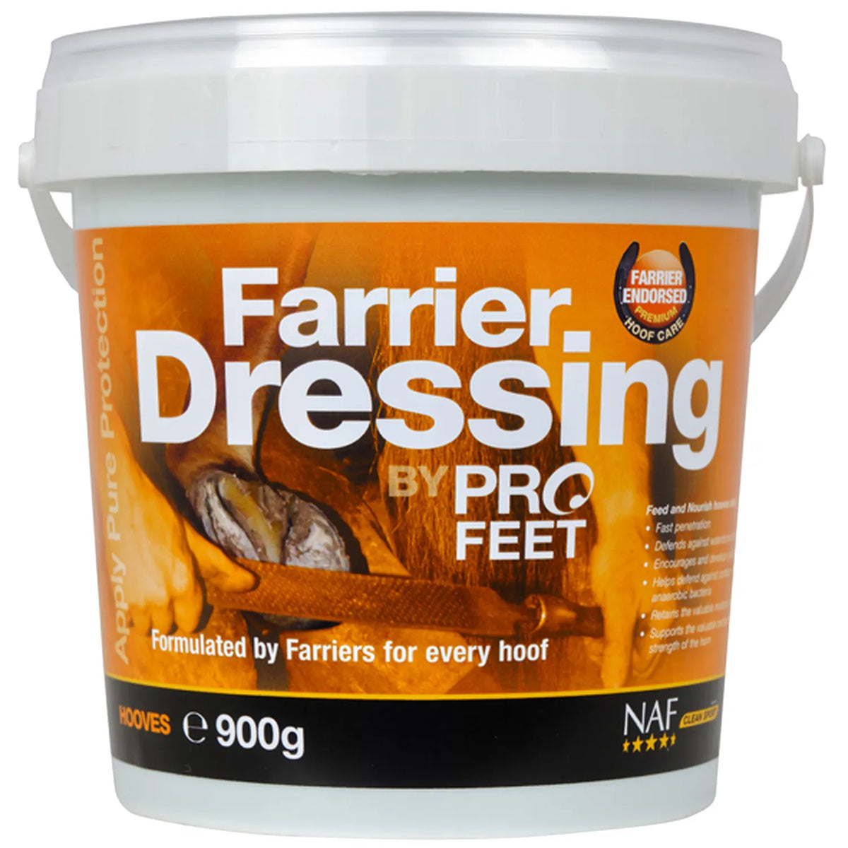 NAF pro feet farrier dressing