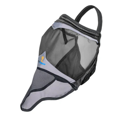 FlyGuard Pro Fine Mesh Earless Fly Mask with Nose