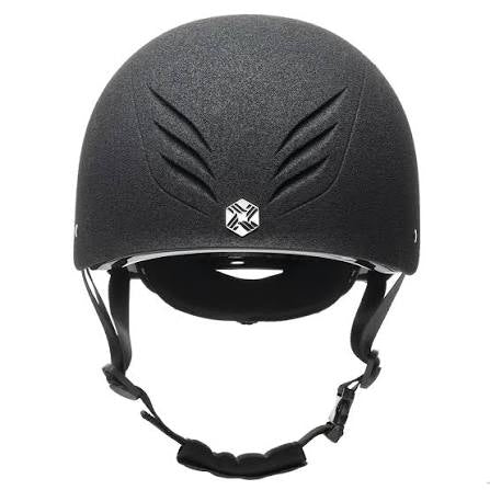EQx Phoenix scull riding hat made by Charles Owen