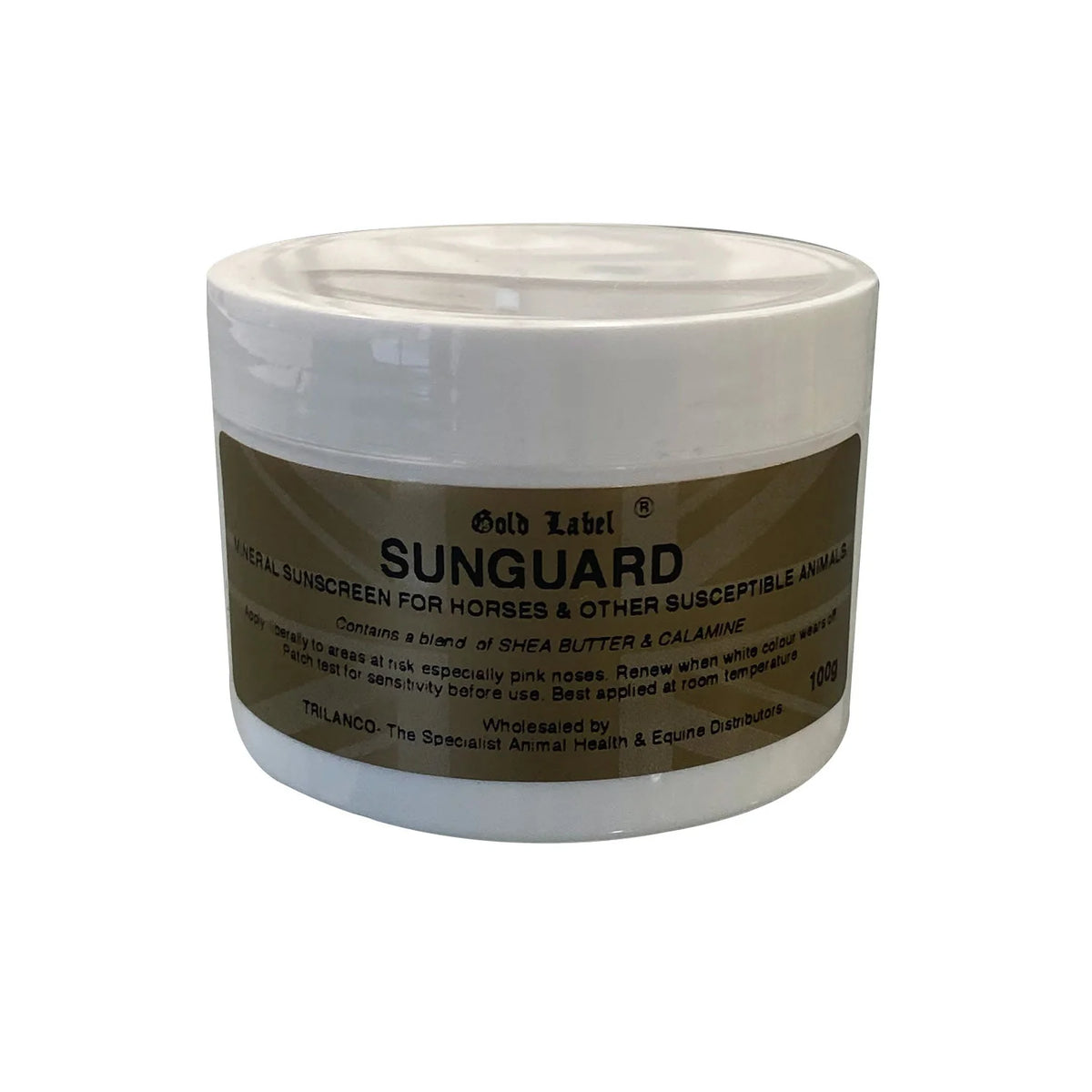 Gold Label Sunguard lotion and powder