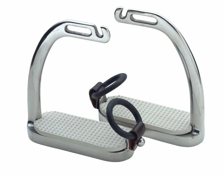 Shires Fillis peacock stirrups