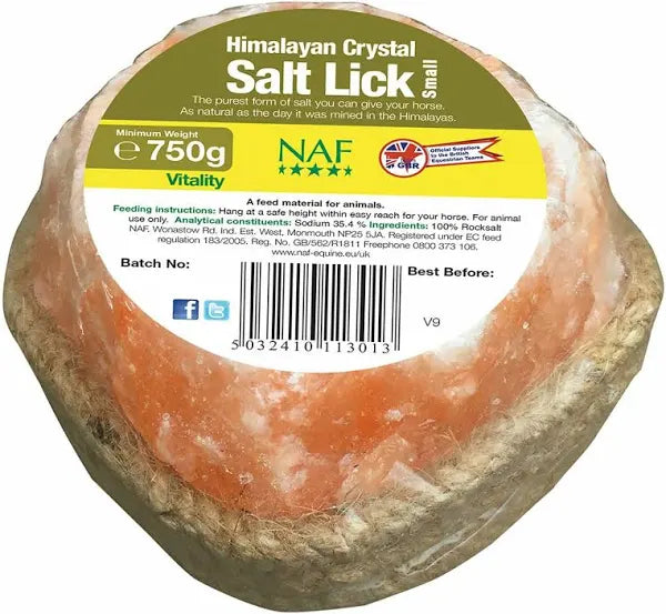 NAF Himalayan crystal salt licks 750g