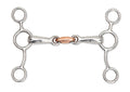 Shires Tom Thumb bit with copper lozenge