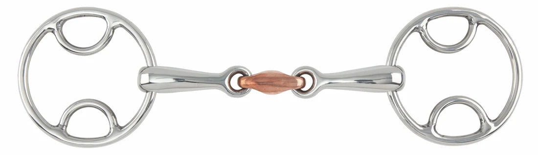 Shires Bevel bit with copper lozenge