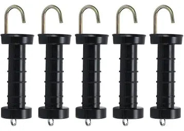 Electric fencing handle black